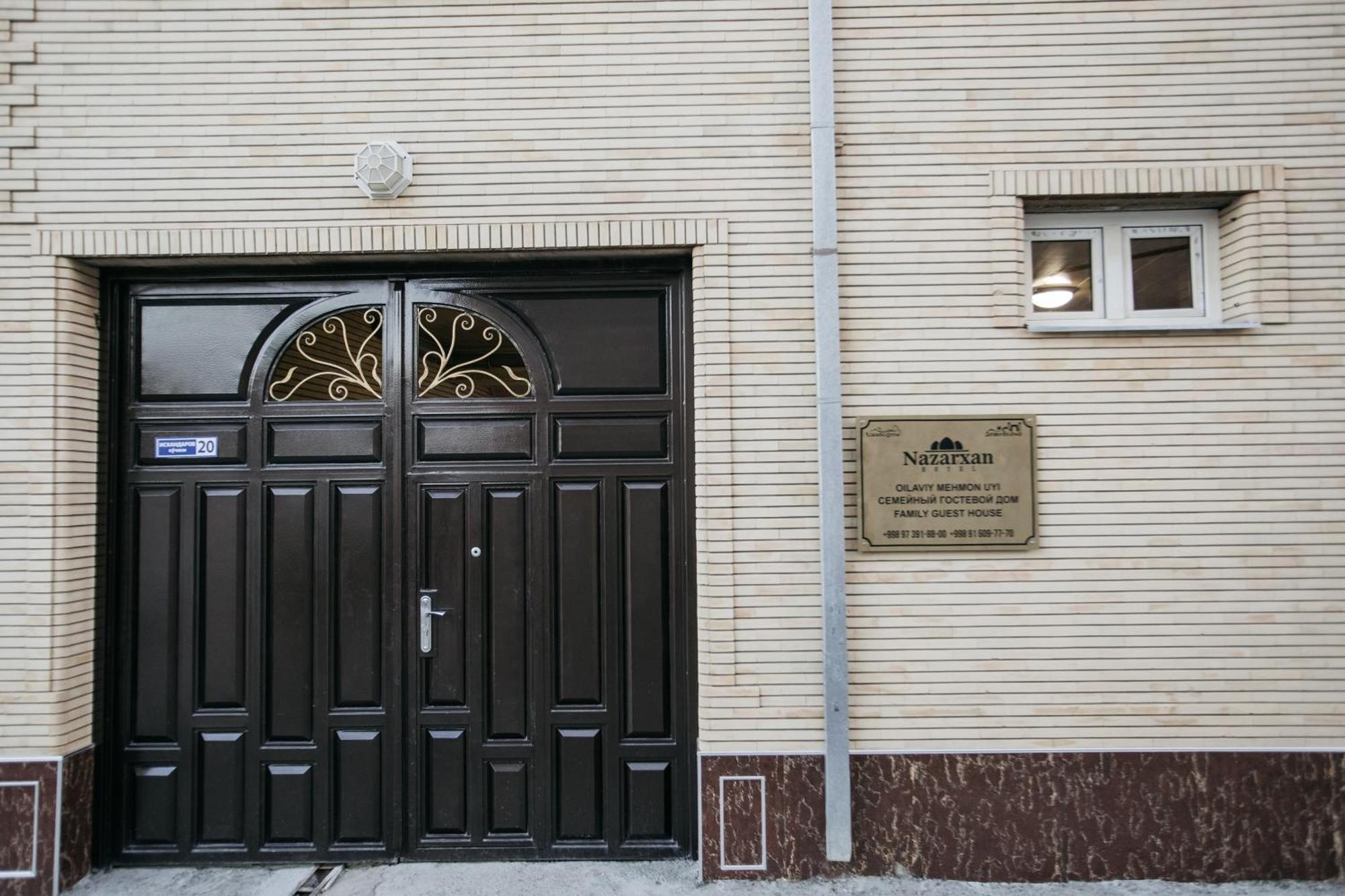 Nazarxan Hotel Samarcanda Exterior foto